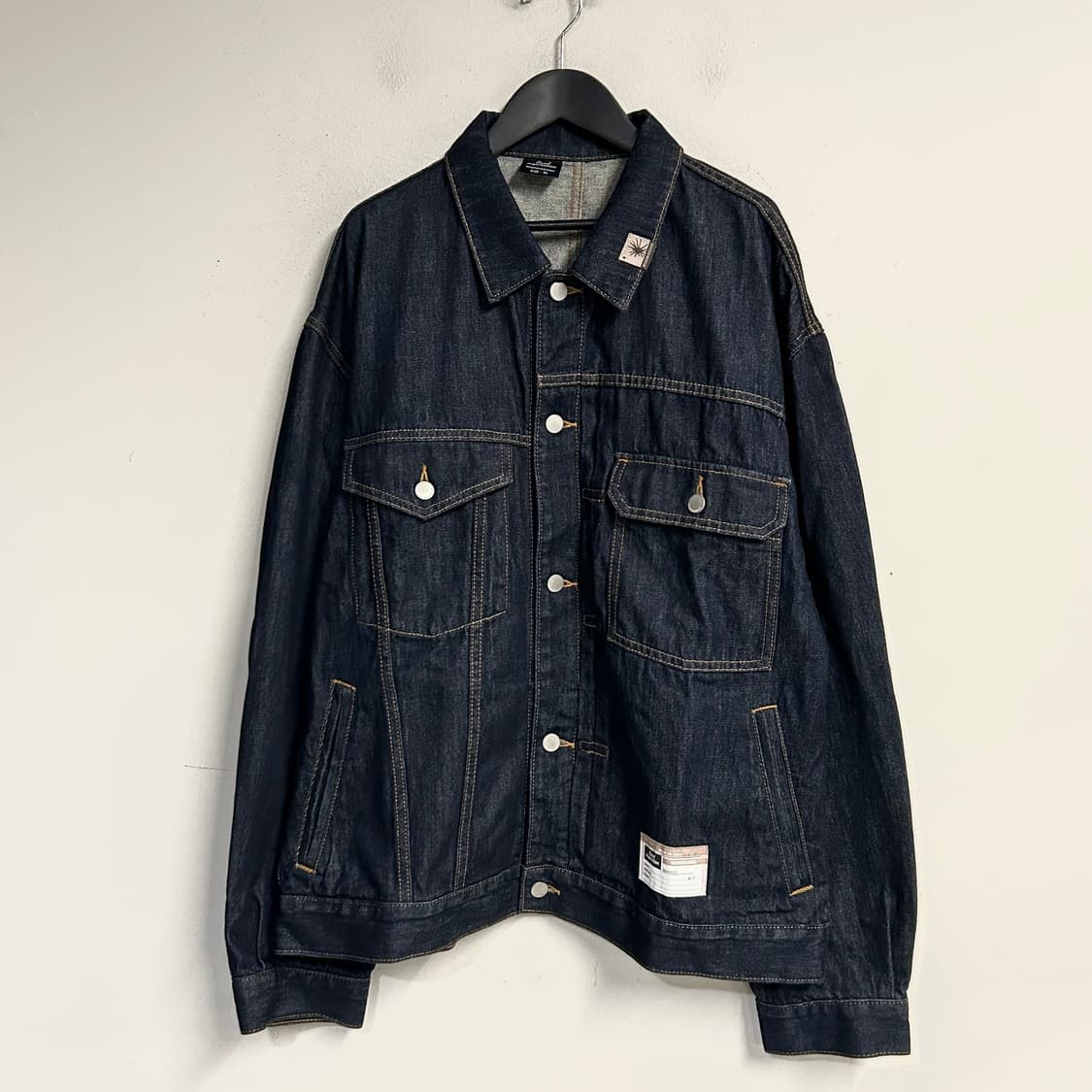 MIHARAYASUHIRO x GU denim jacket deep bl 상품이미지1