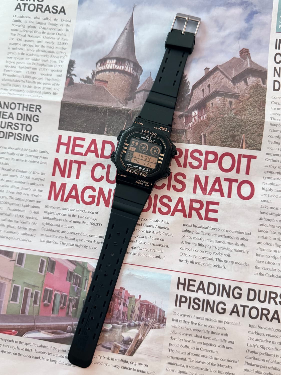 Seiko 세이코 ALBA HOT GEAR 네비게이터 상품이미지2