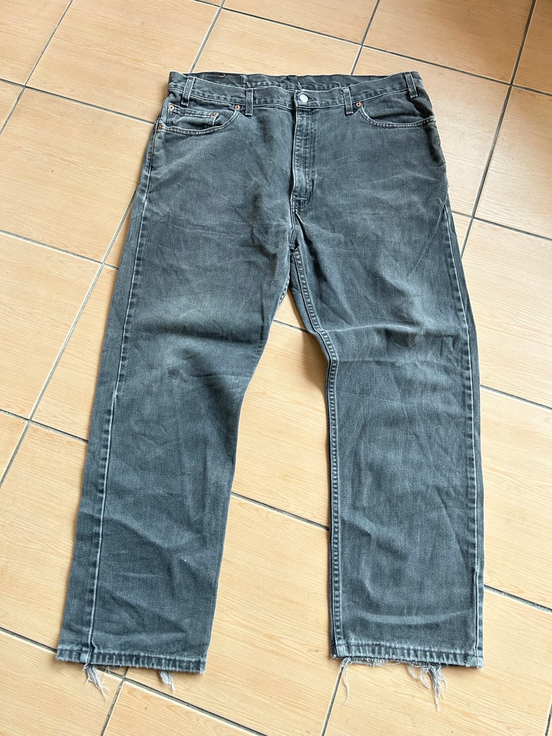 90‘s 리바이스505 블랙진 40(39) 상품이미지2