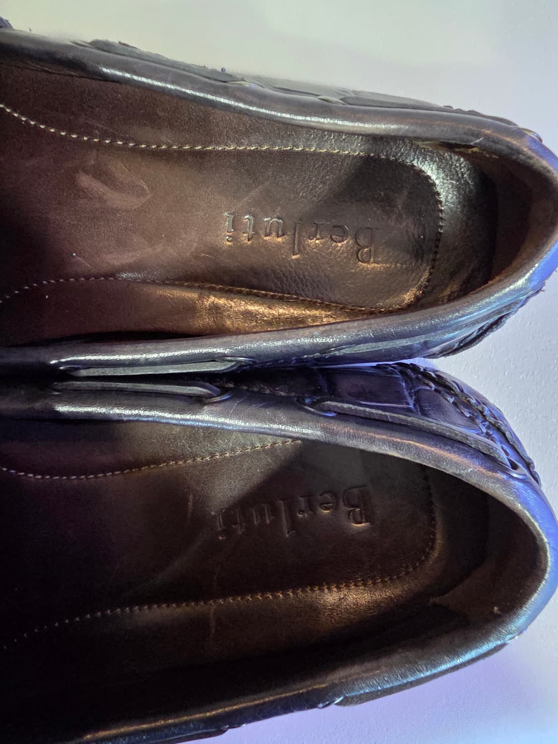 벨루티 와니 로퍼 신발 정품 상품이미지5