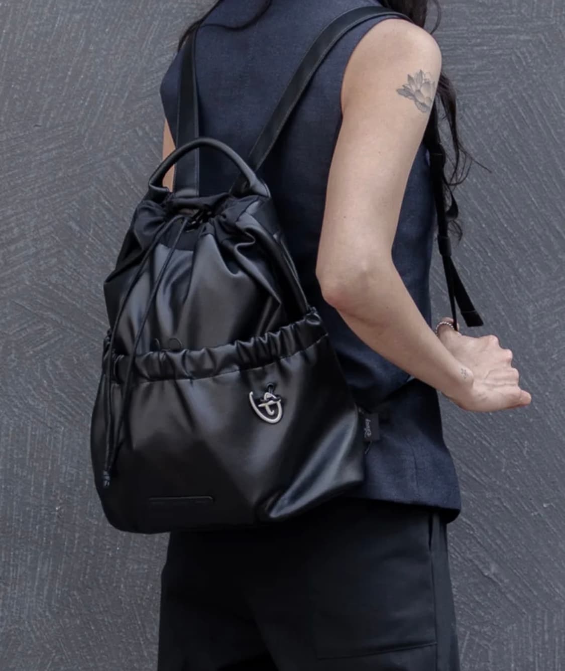 (택O) 로우로우 X 디즈니 콜라보 레더 백팩 701 상품이미지1