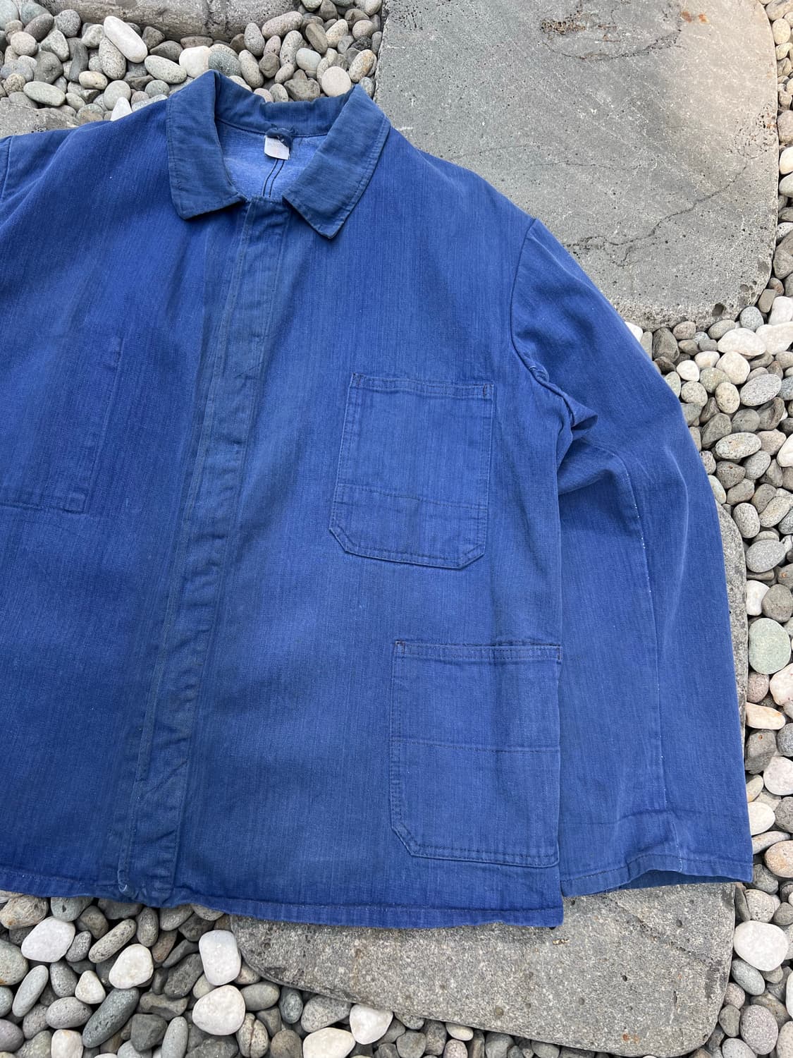 OLD VINTAGE "DENIM" FRENCH 빈티지프렌치데님워크자켓 상품이미지5