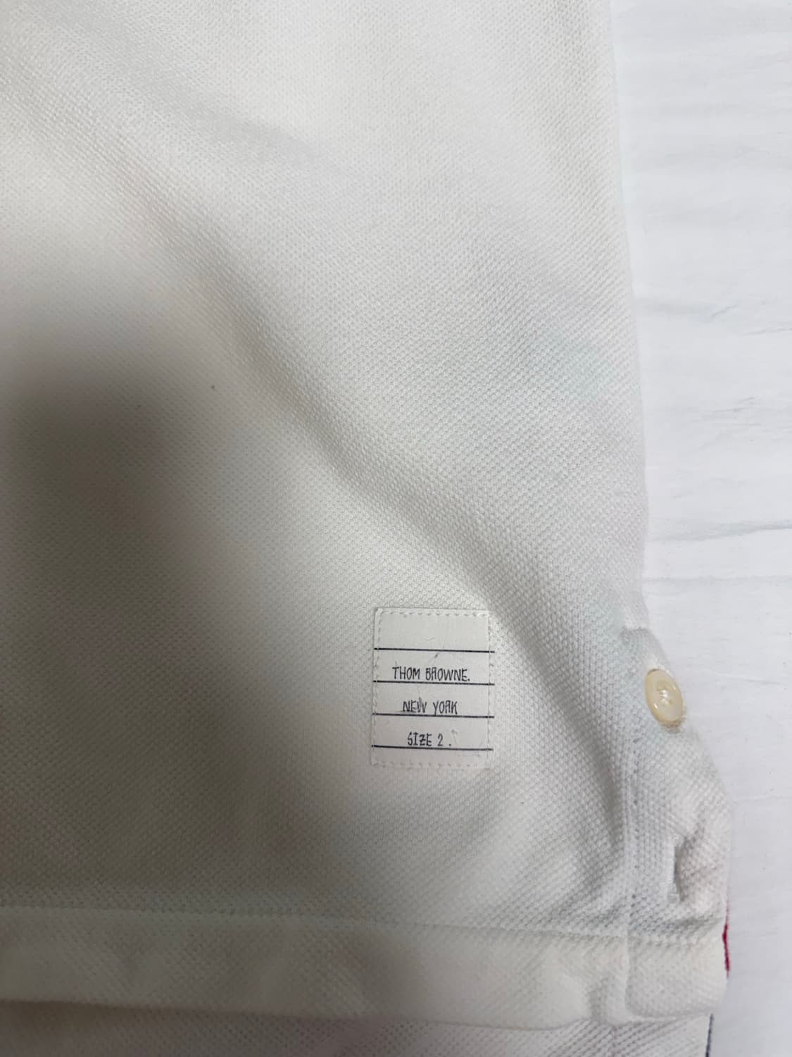 톰브라운 백 스트라이프 티셔츠 상품이미지3