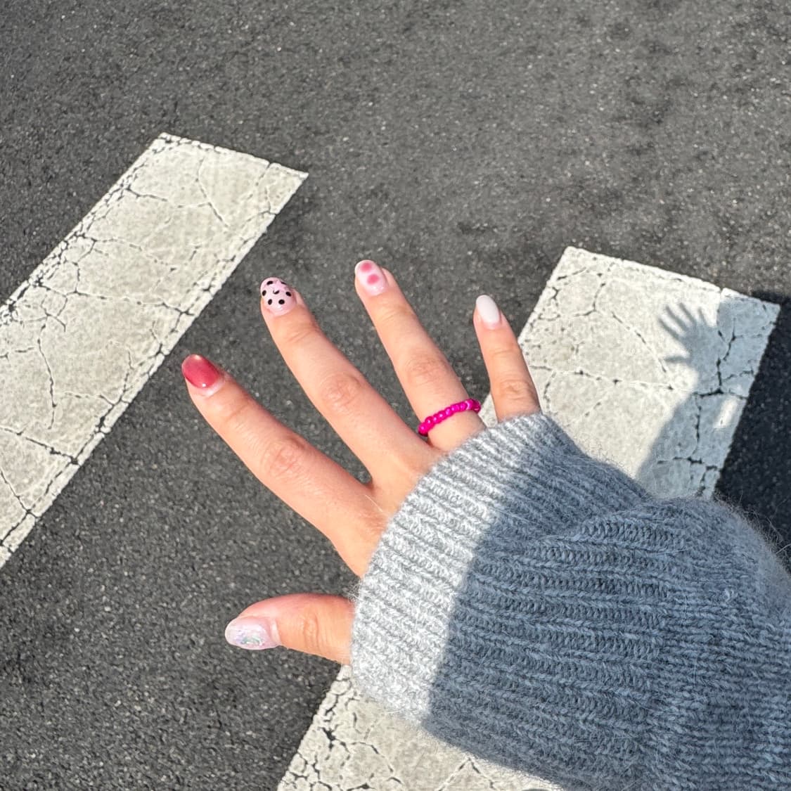 Hot P!nk Beaded Ring 상품이미지1