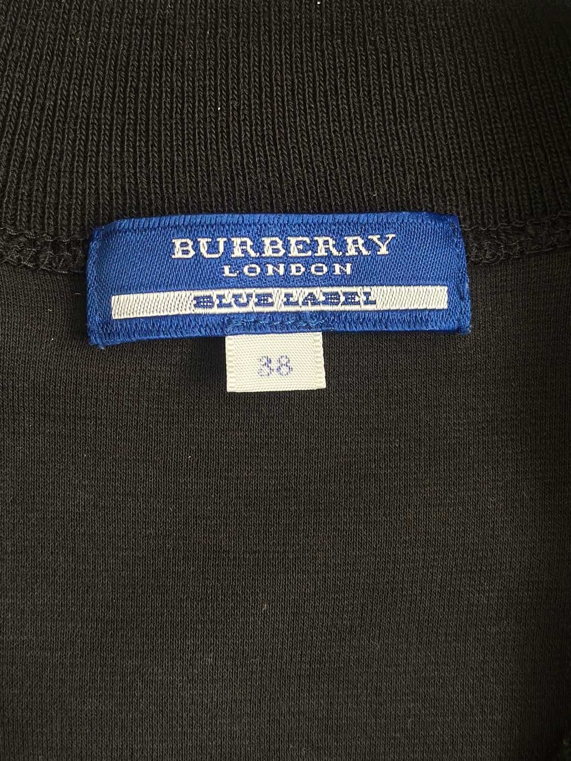 버버리 블루라벨 배색 코튼 집업  상품이미지6