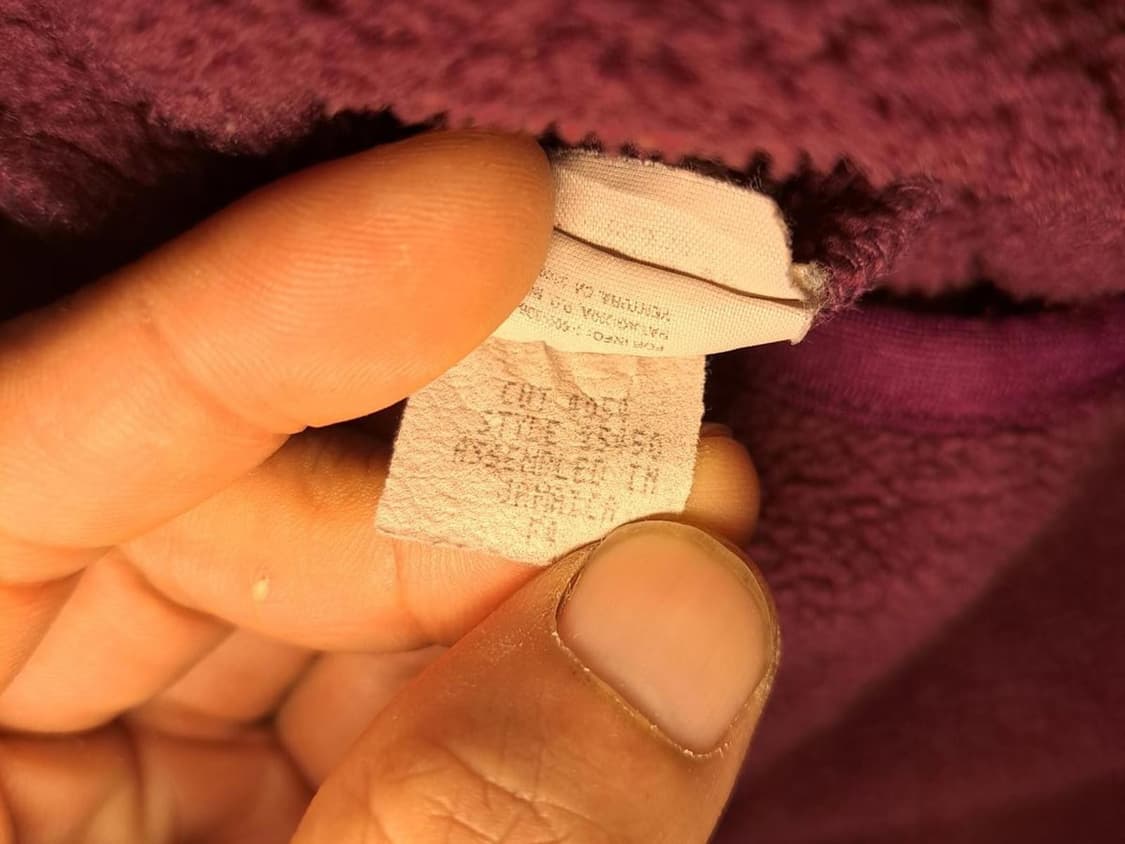 90s 파타고니아 신칠라 스냅-T 퍼플 자메이카 상품이미지5