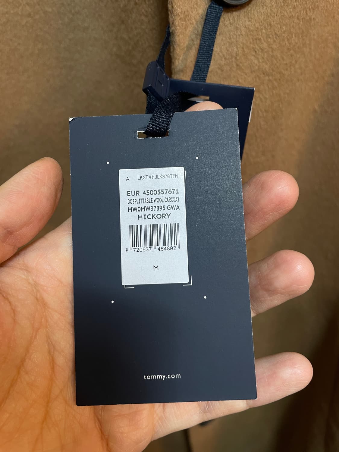 타미힐피거 울 코트 상품이미지7