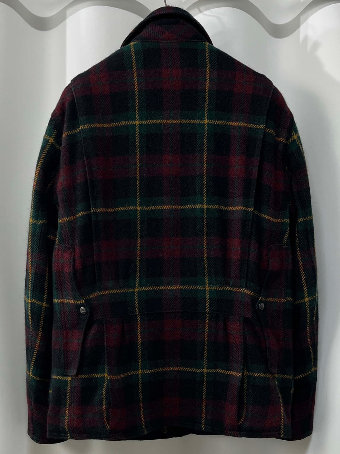 폴로 랄프로렌 인디언헤드 알파카 울 매키노 타탄체크 헌팅 자켓 상품이미지2