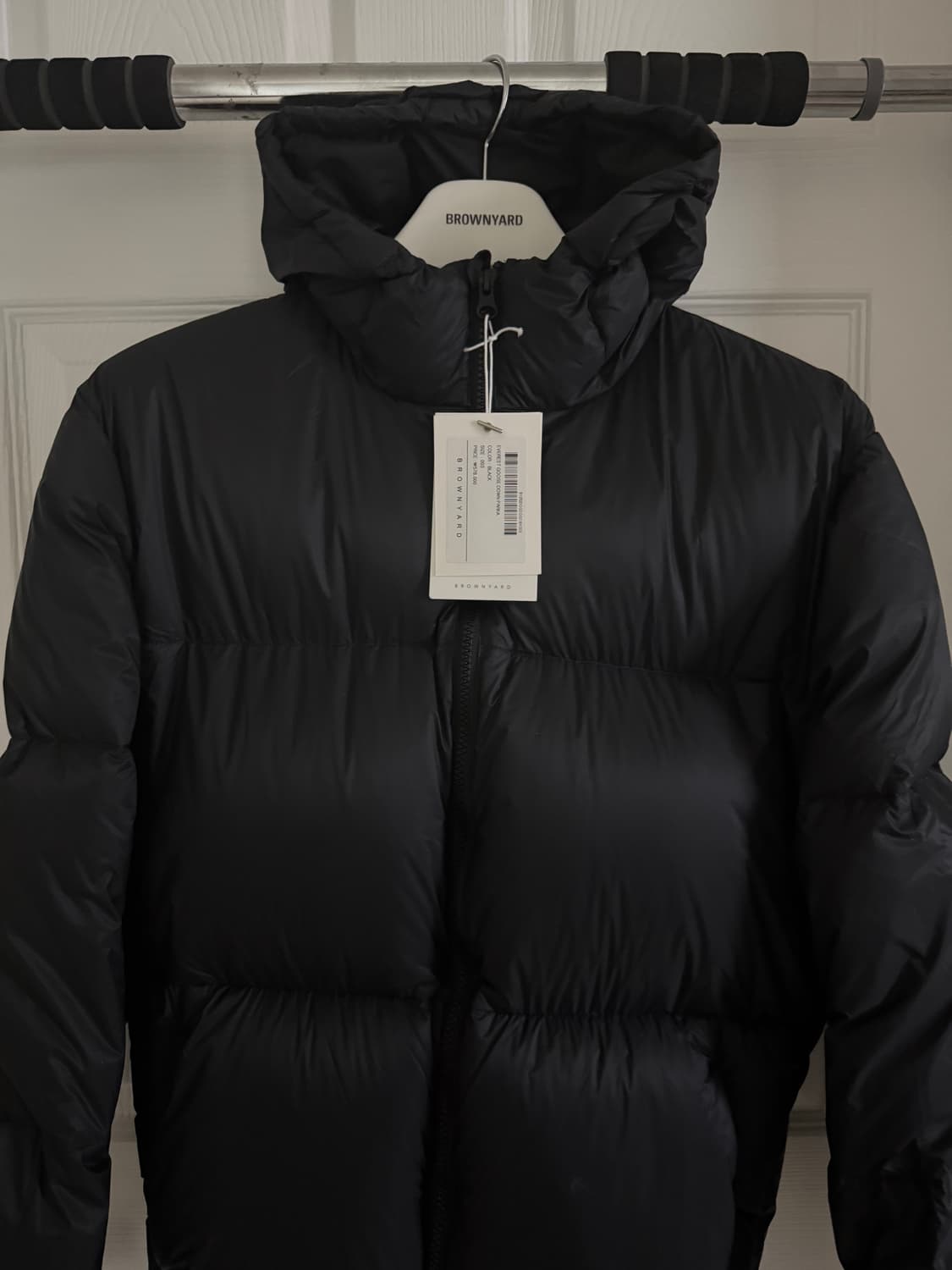 브라운야드 에베레스트 구스다운 파카 블랙 3사이즈 상품이미지1