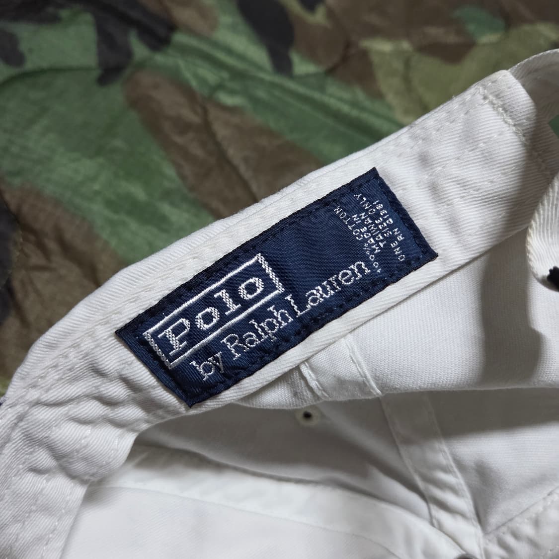 00s Vintage Polo Ralph Lauren RL 67 Cap 상품이미지5