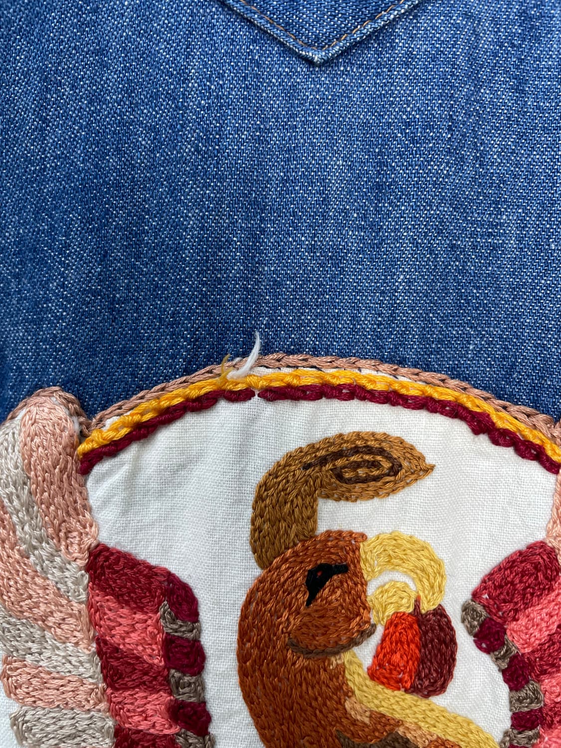 랭글러 자수패치 데님 웨스턴 셔츠 H2129 상품이미지6