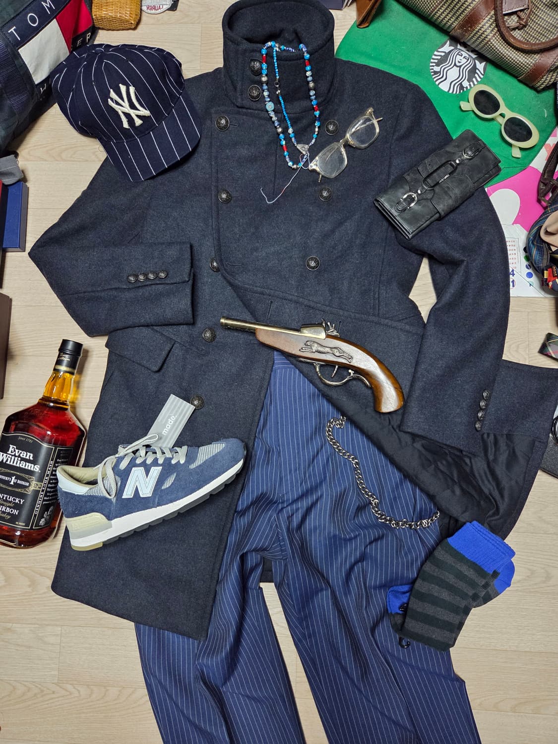 TIME HOMME 울 캐시미어 코트 타임 상품이미지2