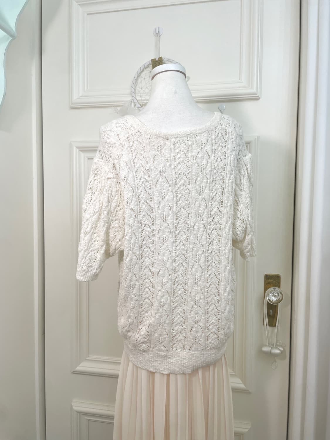 white lace crochet summer cardigan&lace 상품이미지5
