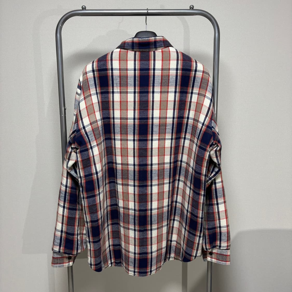 3) unused * weber 퀼티드 플란넬 셔츠 상품이미지4