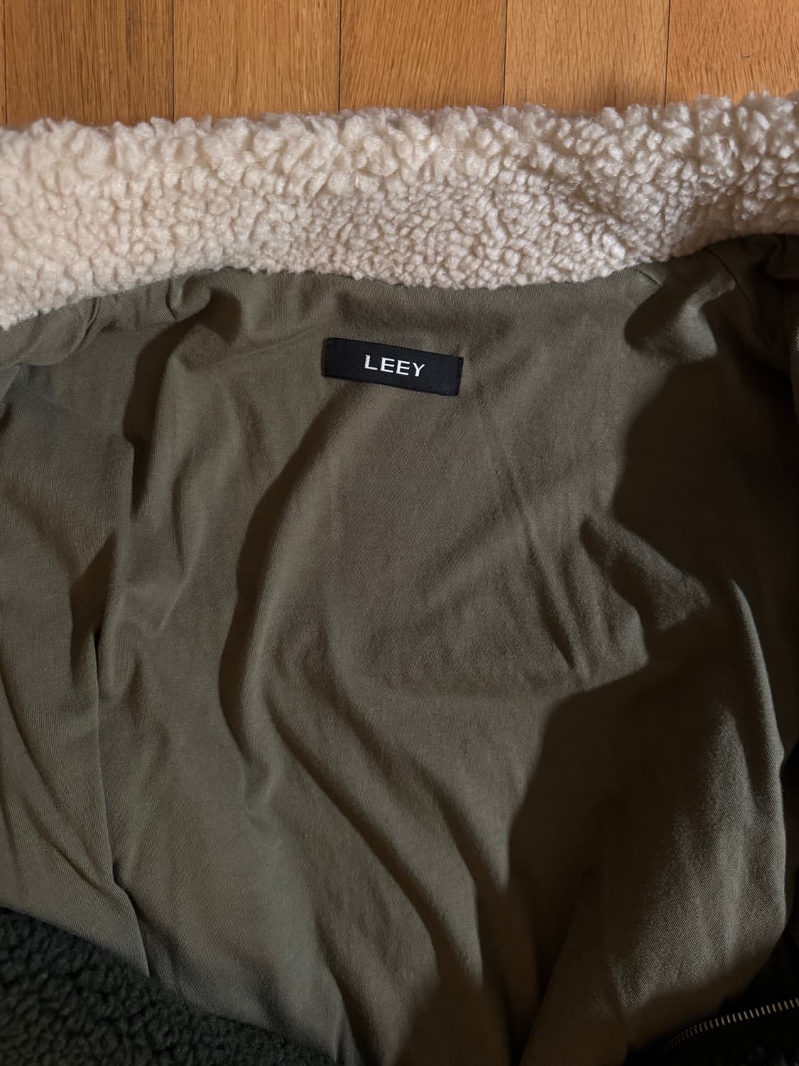 엘이이와이 후리스 카키 상품이미지4