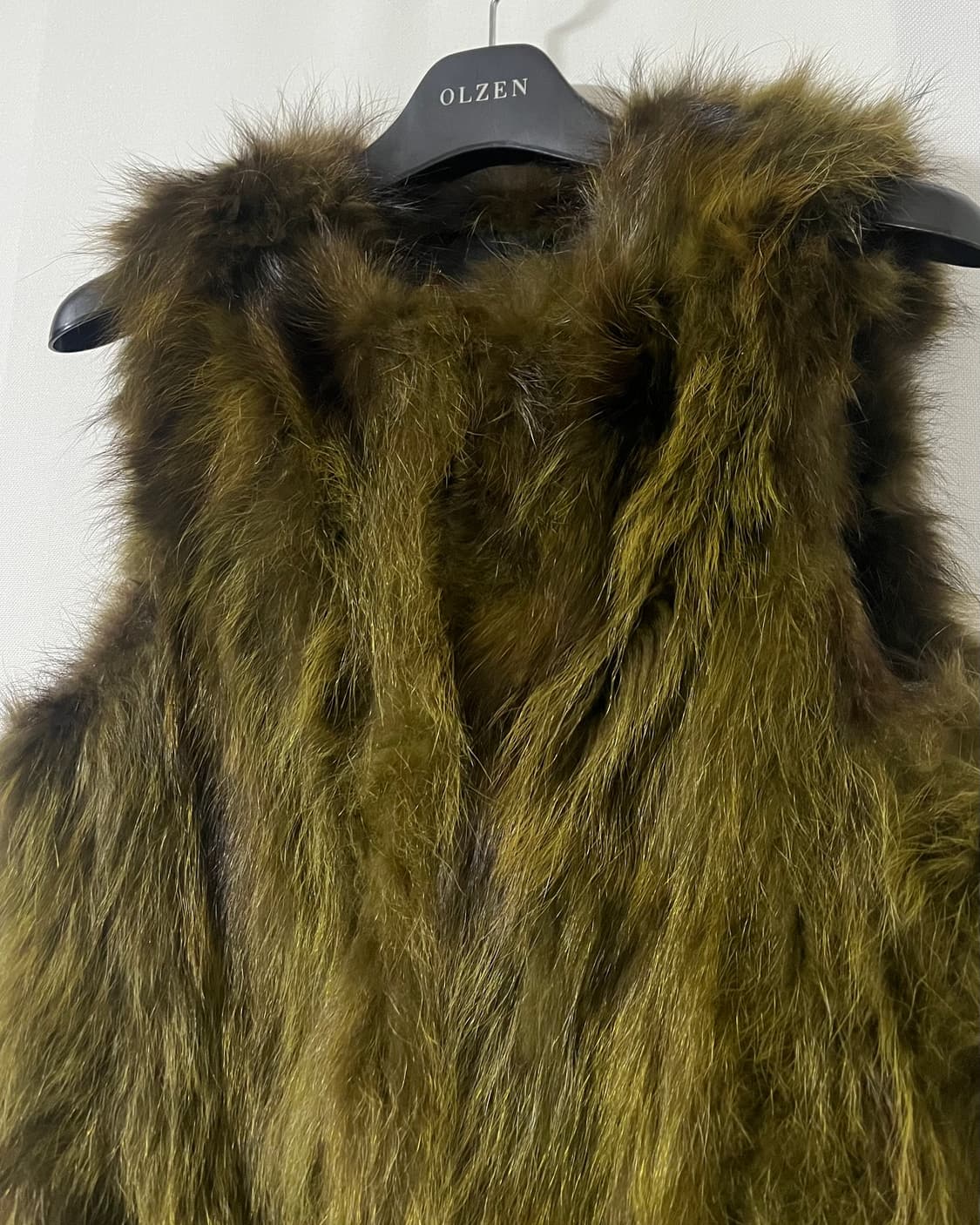 진도모피 천연 라쿤 퍼 베스트 상품이미지6