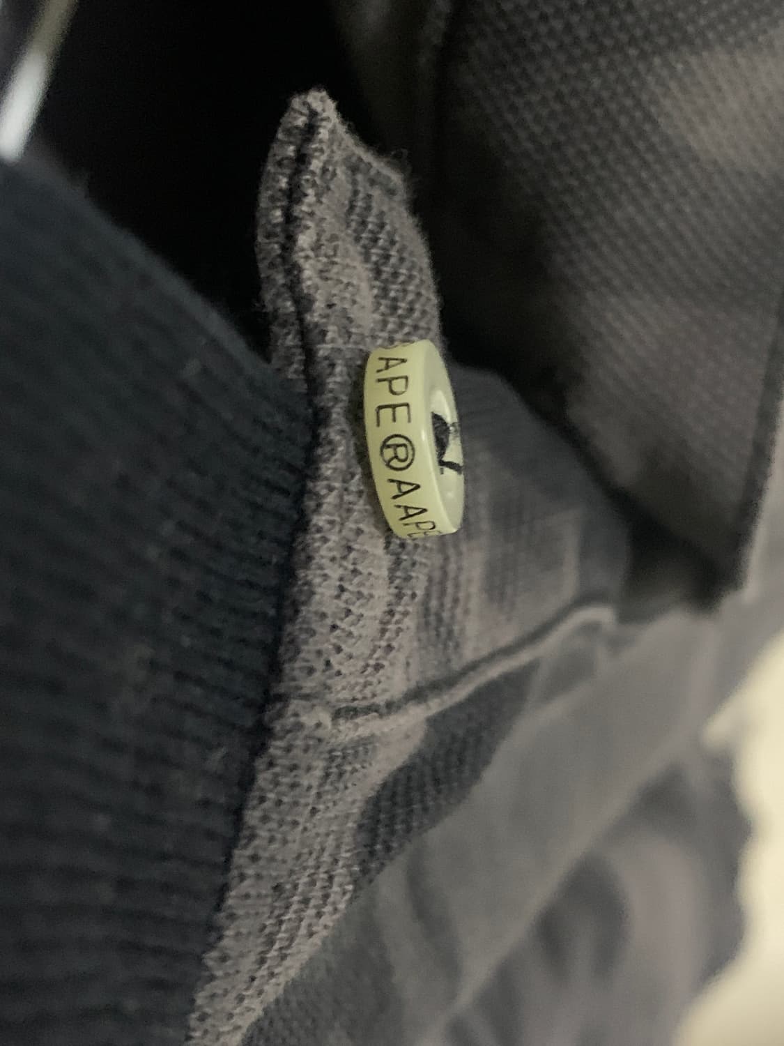 에이프 베이프 aape 카모 반팔 카라 티셔츠 상품이미지5