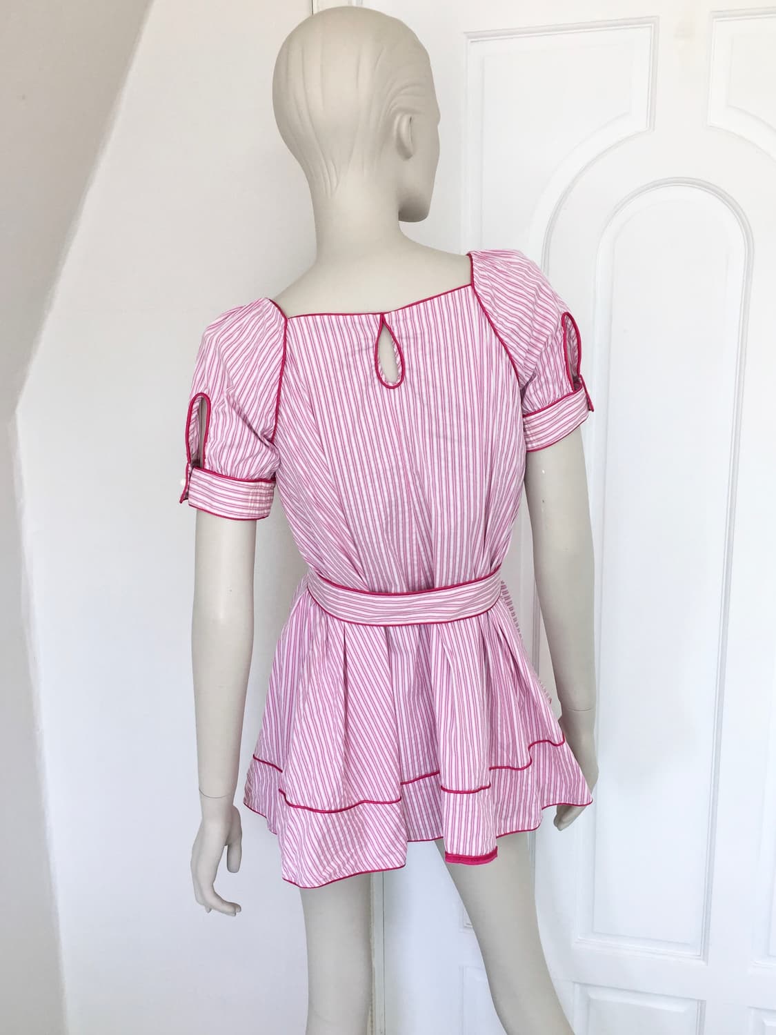 Italy Frankie Morello Stripe  Mini Dress 상품이미지2