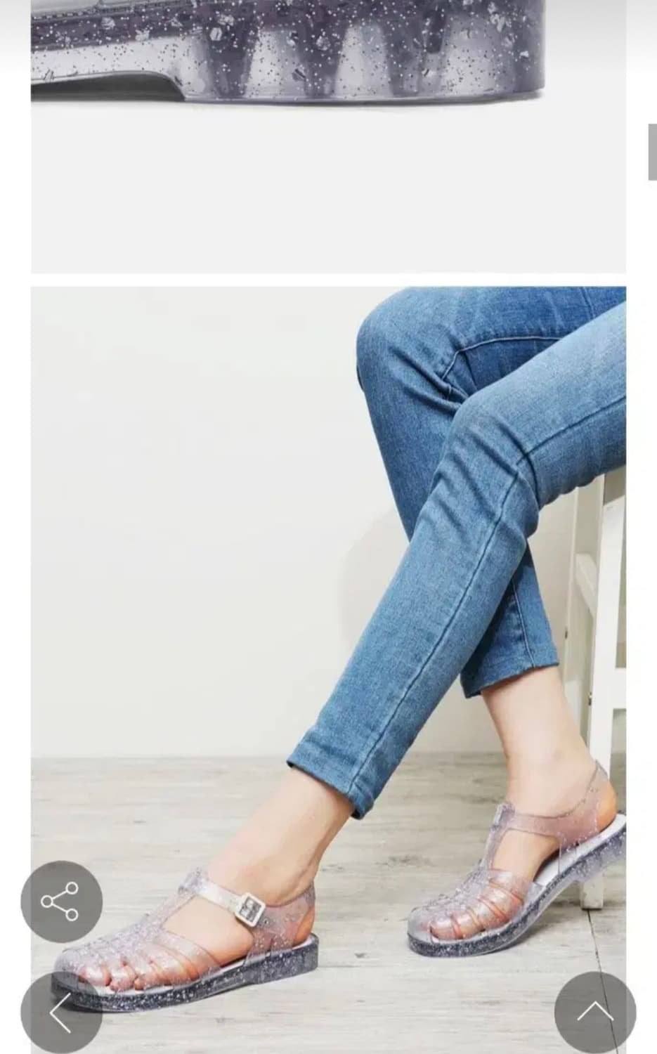 (새상품) 멜리사 포제션 샌들 상품이미지4