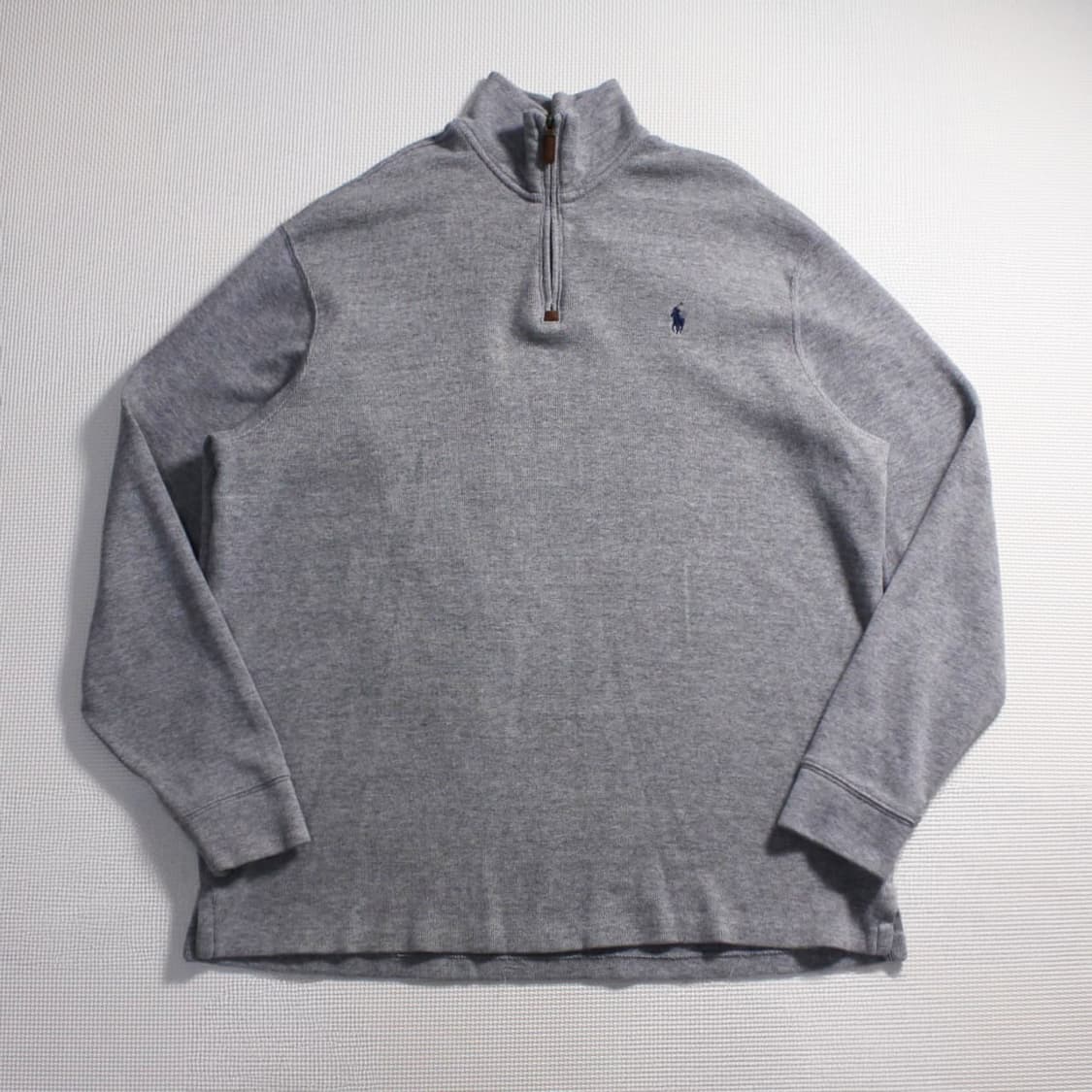 Polo 폴로 랄프로렌 그레이 하프집업 상품이미지4