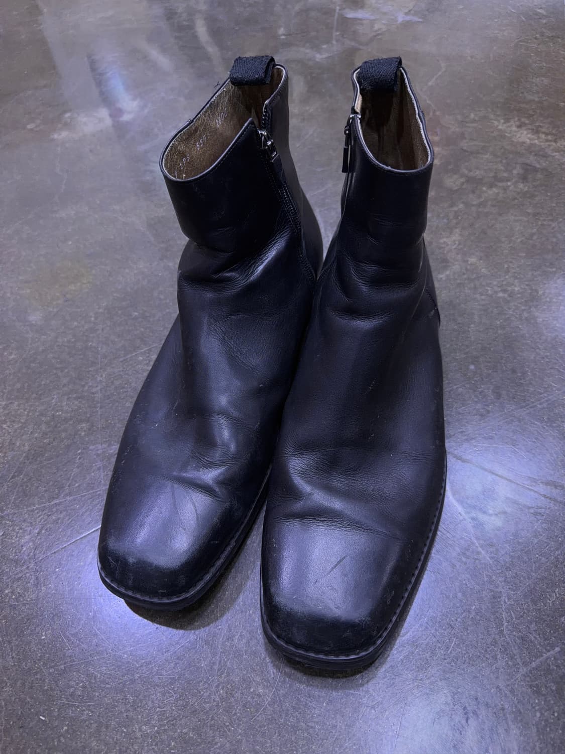 mmrb 메모러블 스퀘어토 지퍼 부츠 첼시부츠 280 상품이미지2