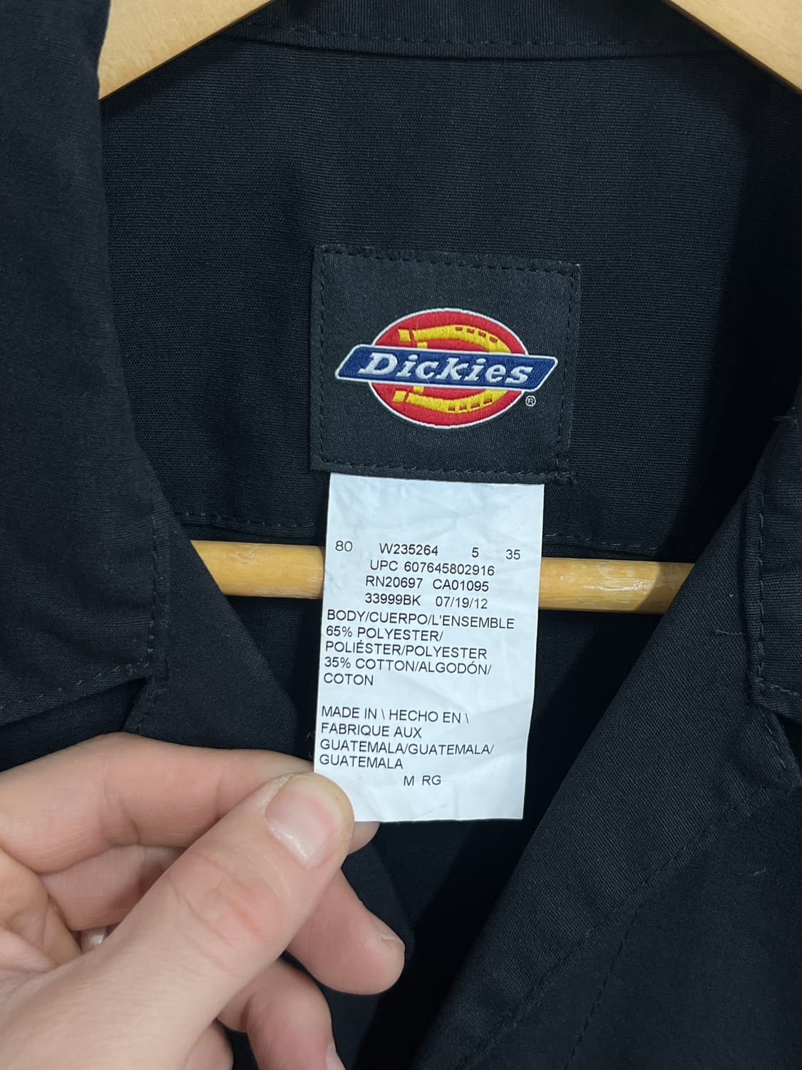 Dickies 디키즈 워크웨어 반팔 점프 수트 상품이미지6