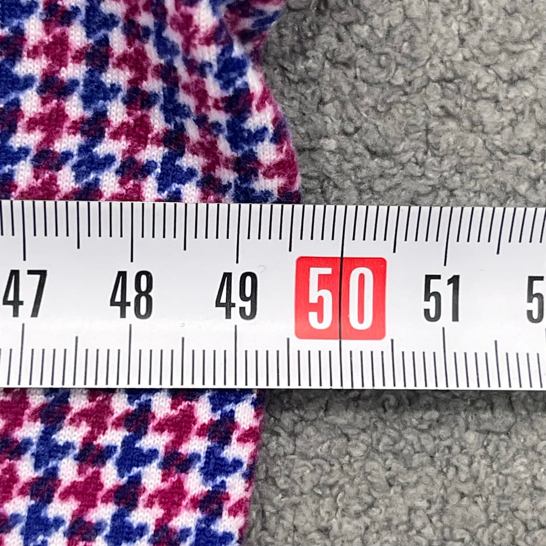 95 루이까스텔 체크 긴팔 카라 티 상품이미지7