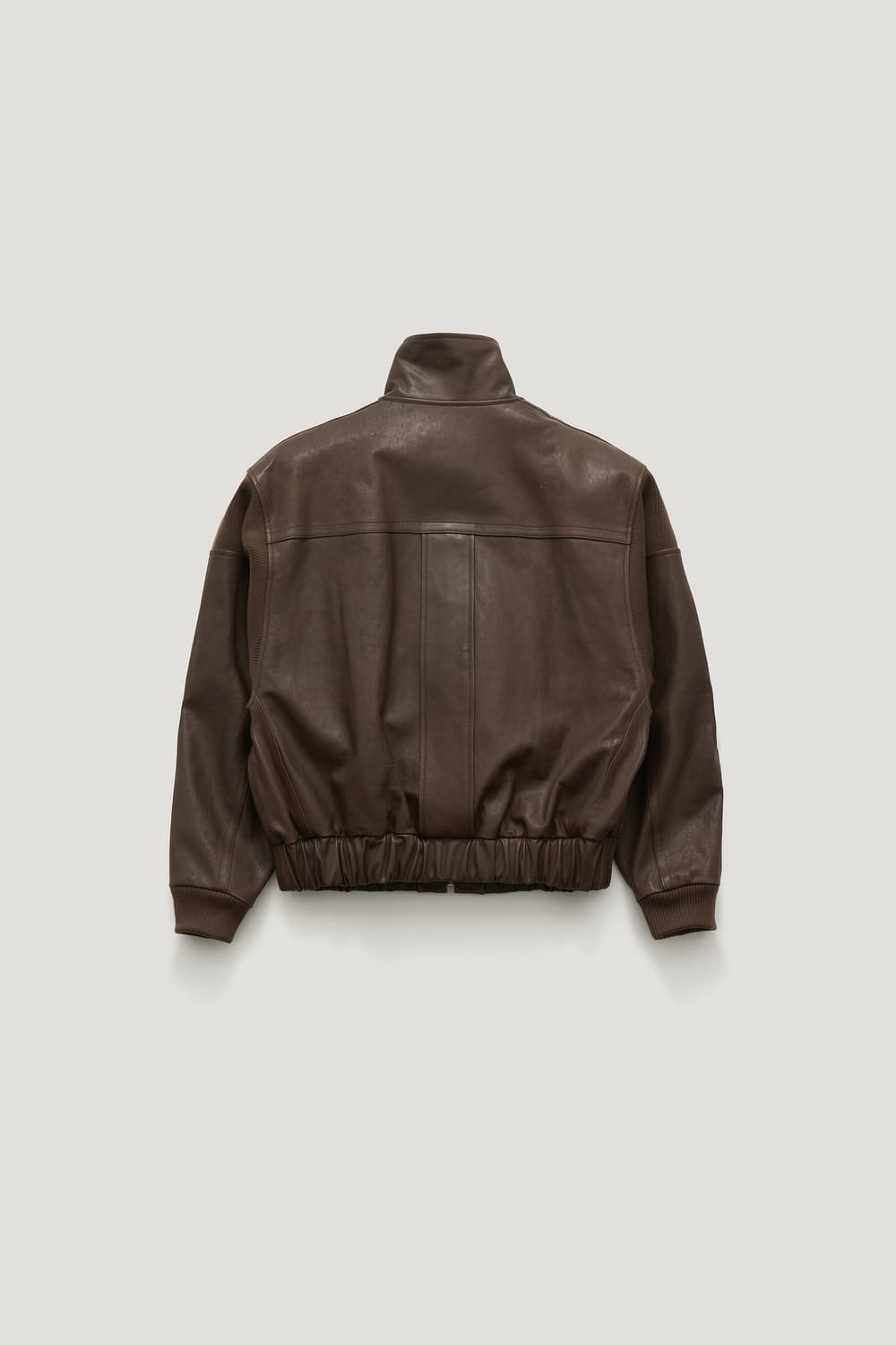 파르벵 콩테 립 레더 점퍼 브라운 상품이미지6