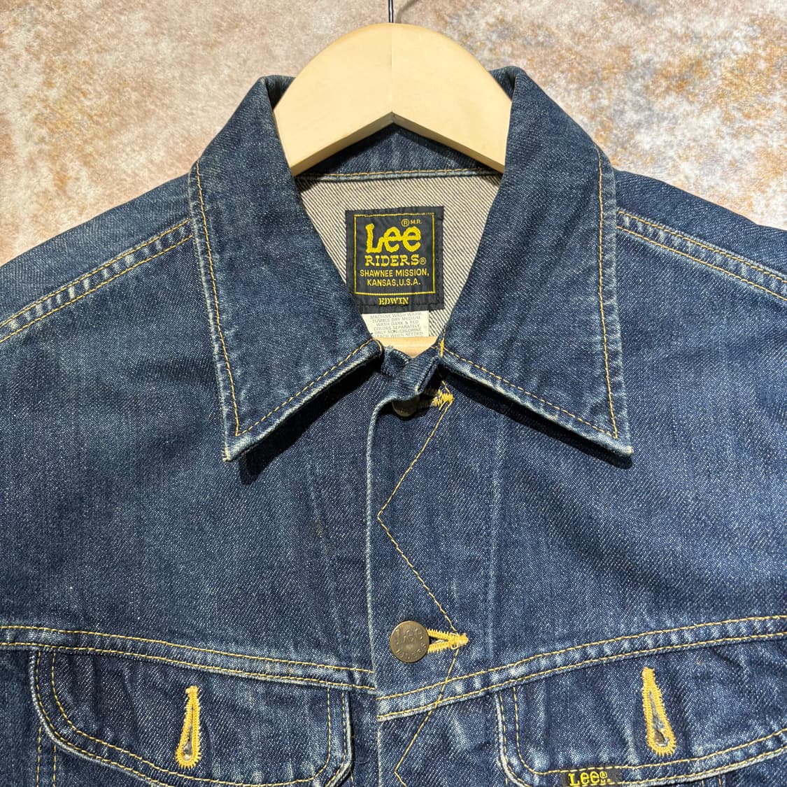 Lee 리 빈티지 데님 청 트러커자켓 상품이미지2