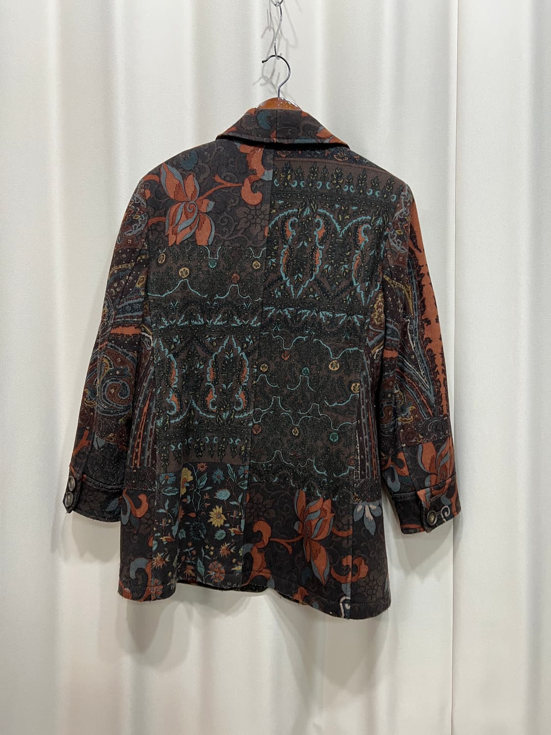 ETRO 에트로 빈티지 페이즐리 디테일 모직 블레이저  상품이미지5