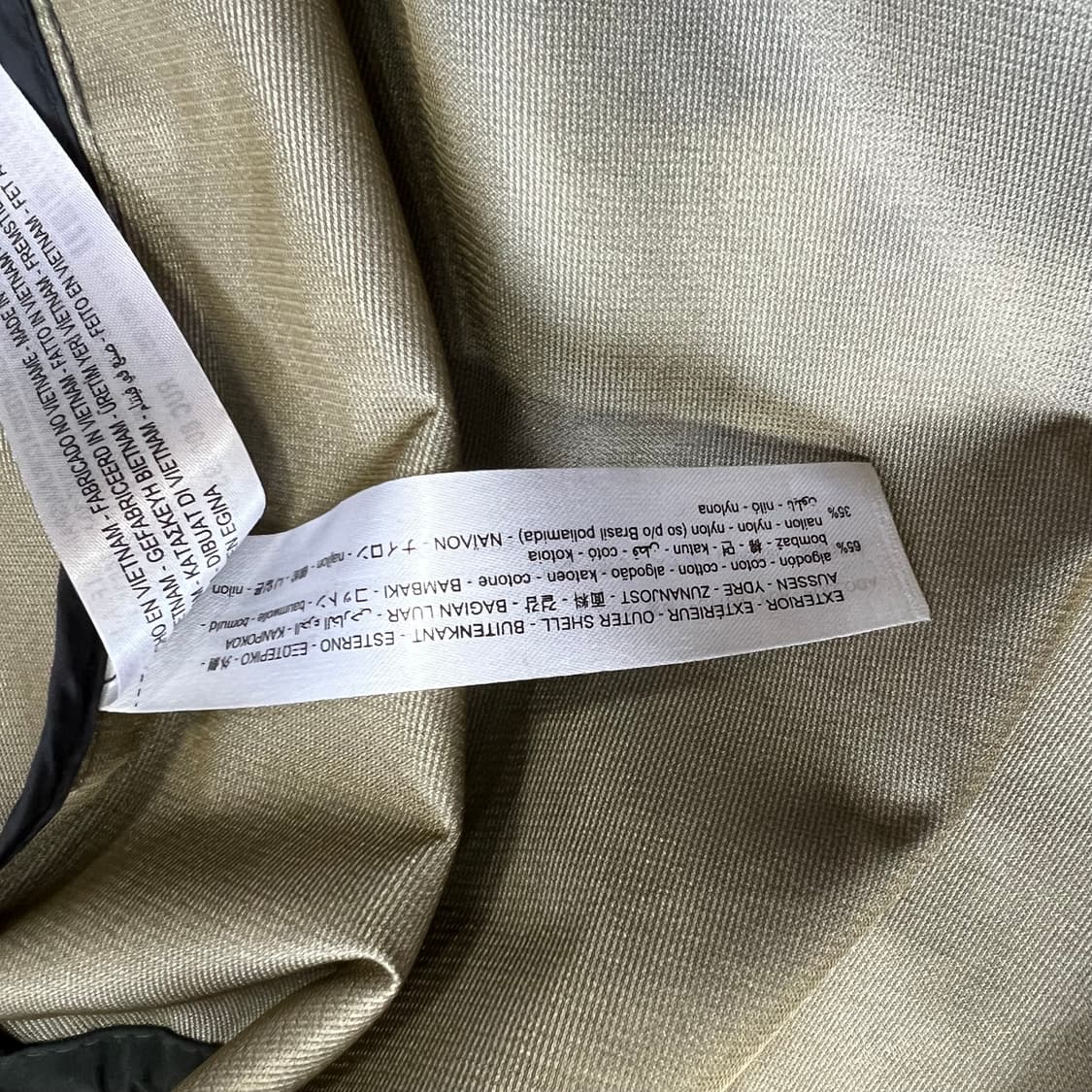 L) ZARA 자라 방수소재 후드 야상자켓 코트 점퍼 상품이미지10