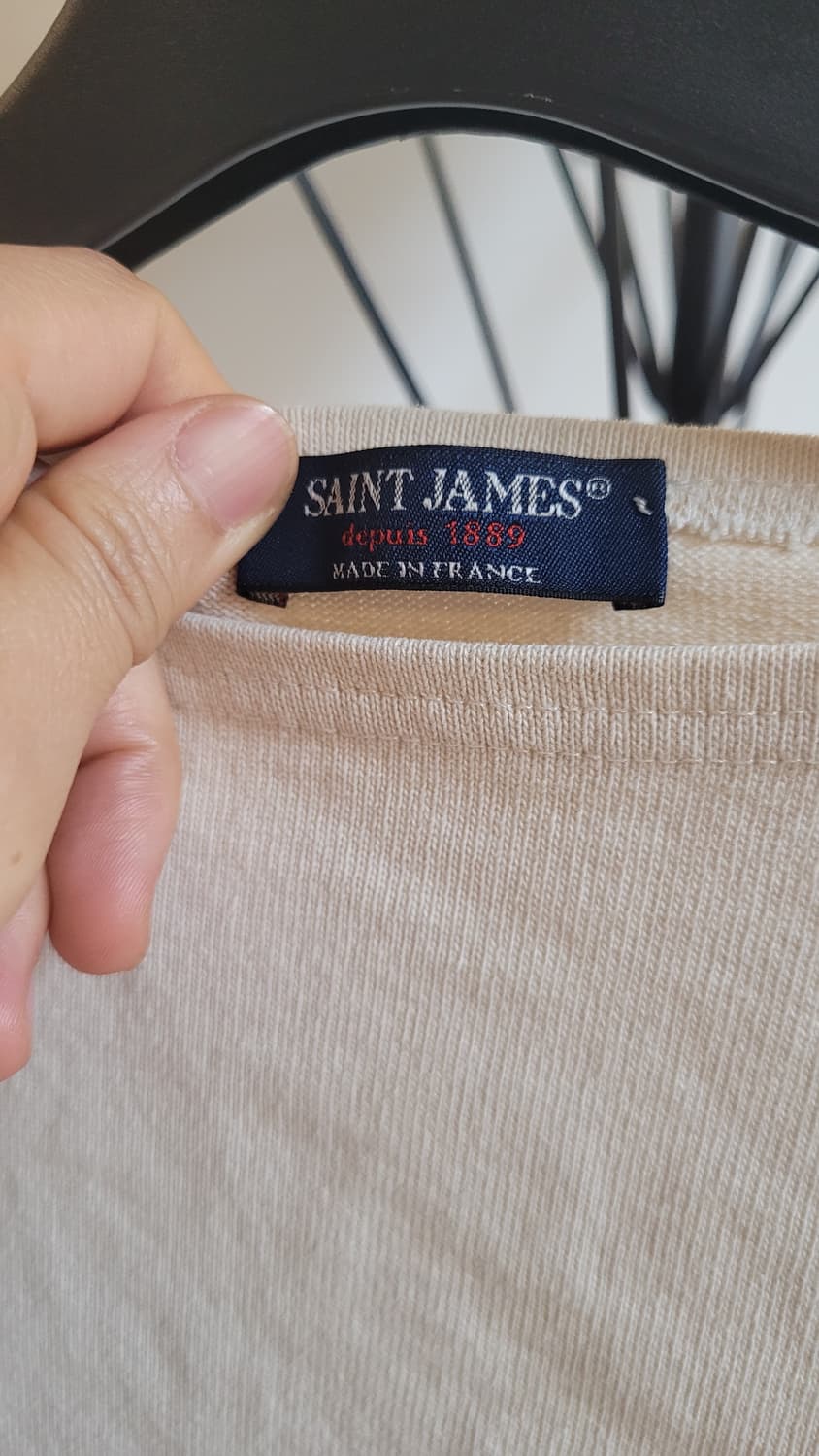 세인트제임스  기본+스트라이프 티셔츠2장 일괄 상품이미지4