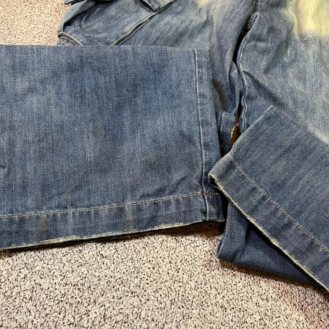 Vintage 빈티지 데님 카고 팬츠 상품이미지6