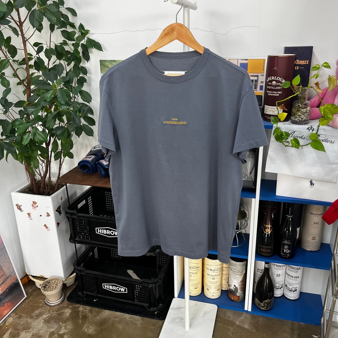 메종마르지엘라 자수로고 반팔 티셔츠 52 상품이미지1