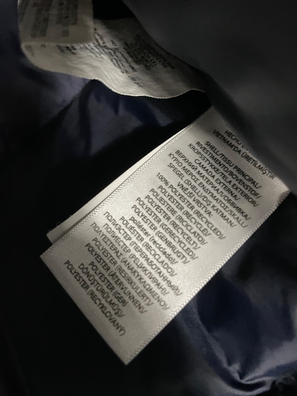 폴로 랄프로렌 네이비 다운 베스트  상품이미지7