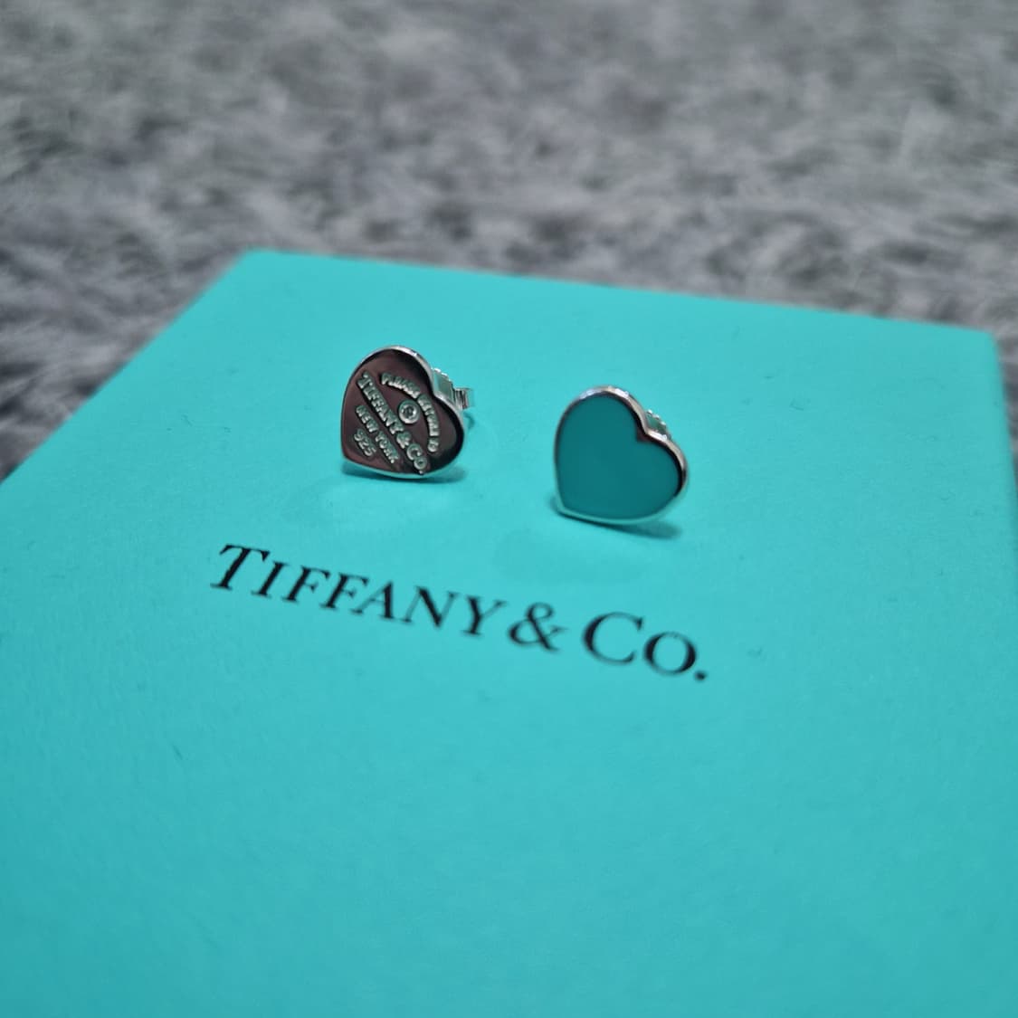티파니 정품 민트 다이아몬드 귀걸이 상품이미지5