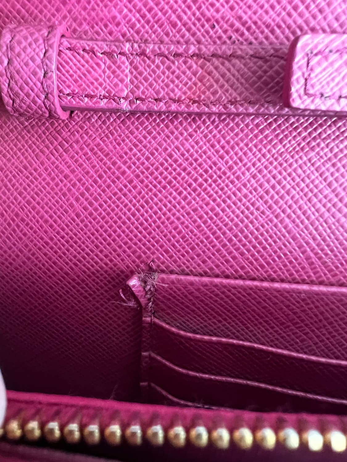 (정품)프라다 사피아노 레더 미니백  상품이미지5