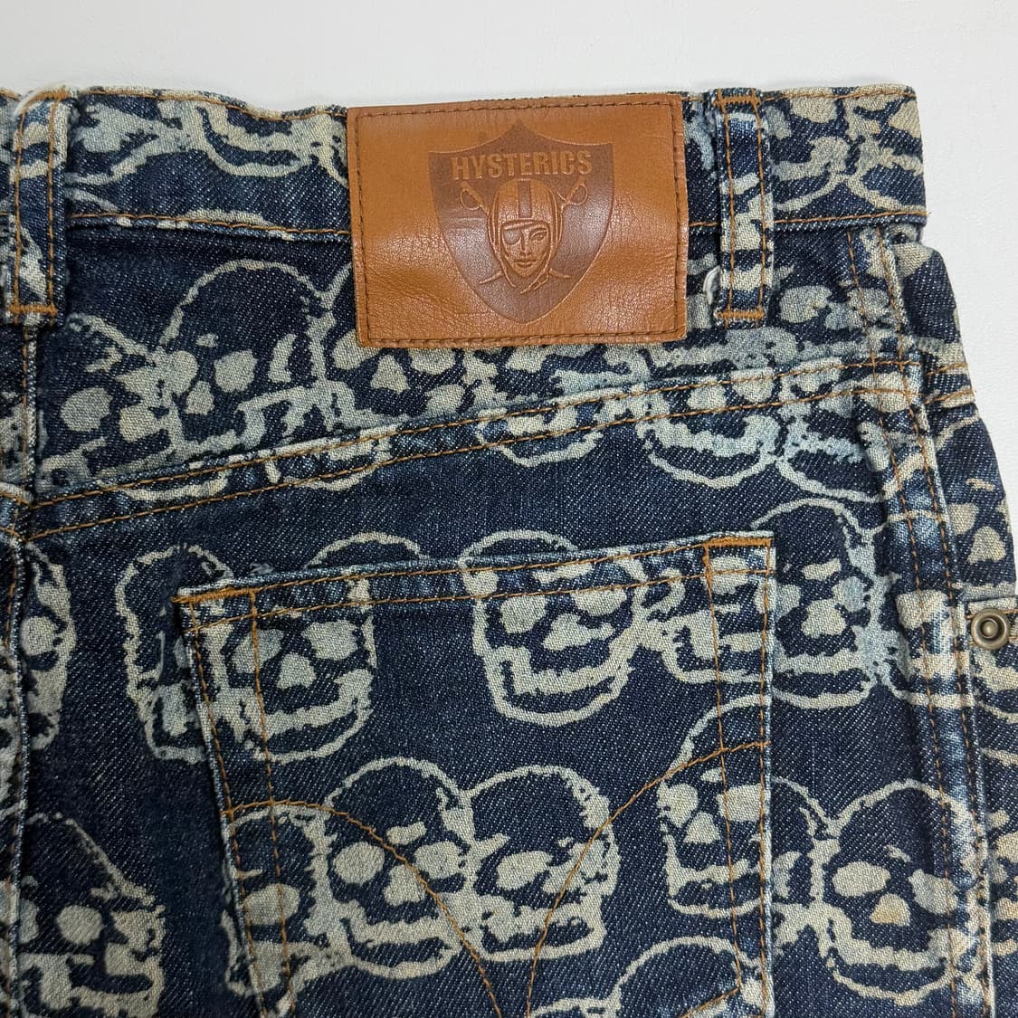 hysteric glamour 스컬 데님 스커트  상품이미지2