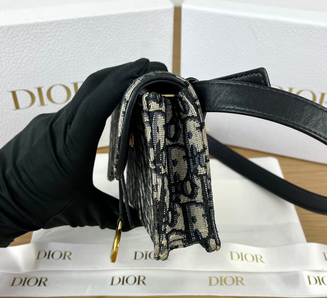 디올 오블리크 새들 벨트백  상품이미지4