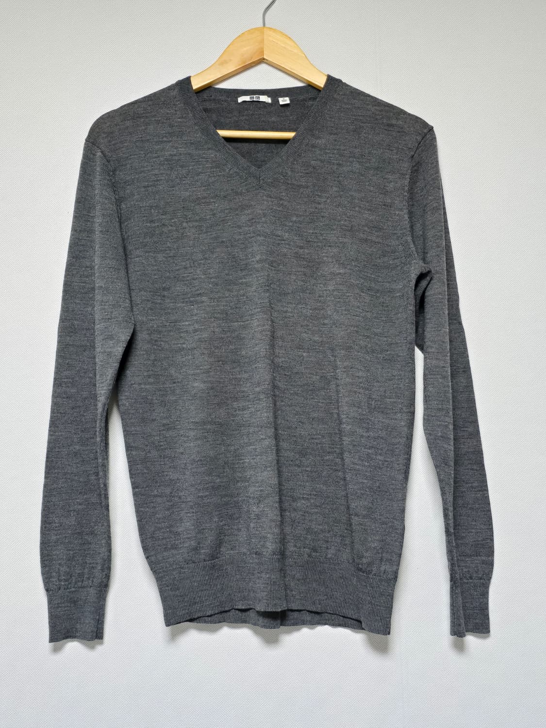 유니클로 울100 pure new wool 니트 M 상품이미지1
