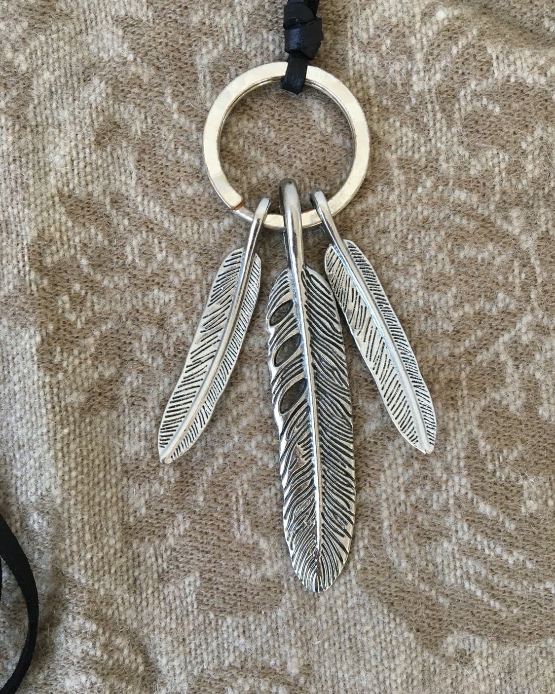 feather pendent necklace 상품이미지3