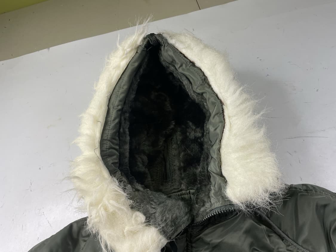 80s 알파 인더스트리 N-2B 헤비 플라잉 자켓 상품이미지3