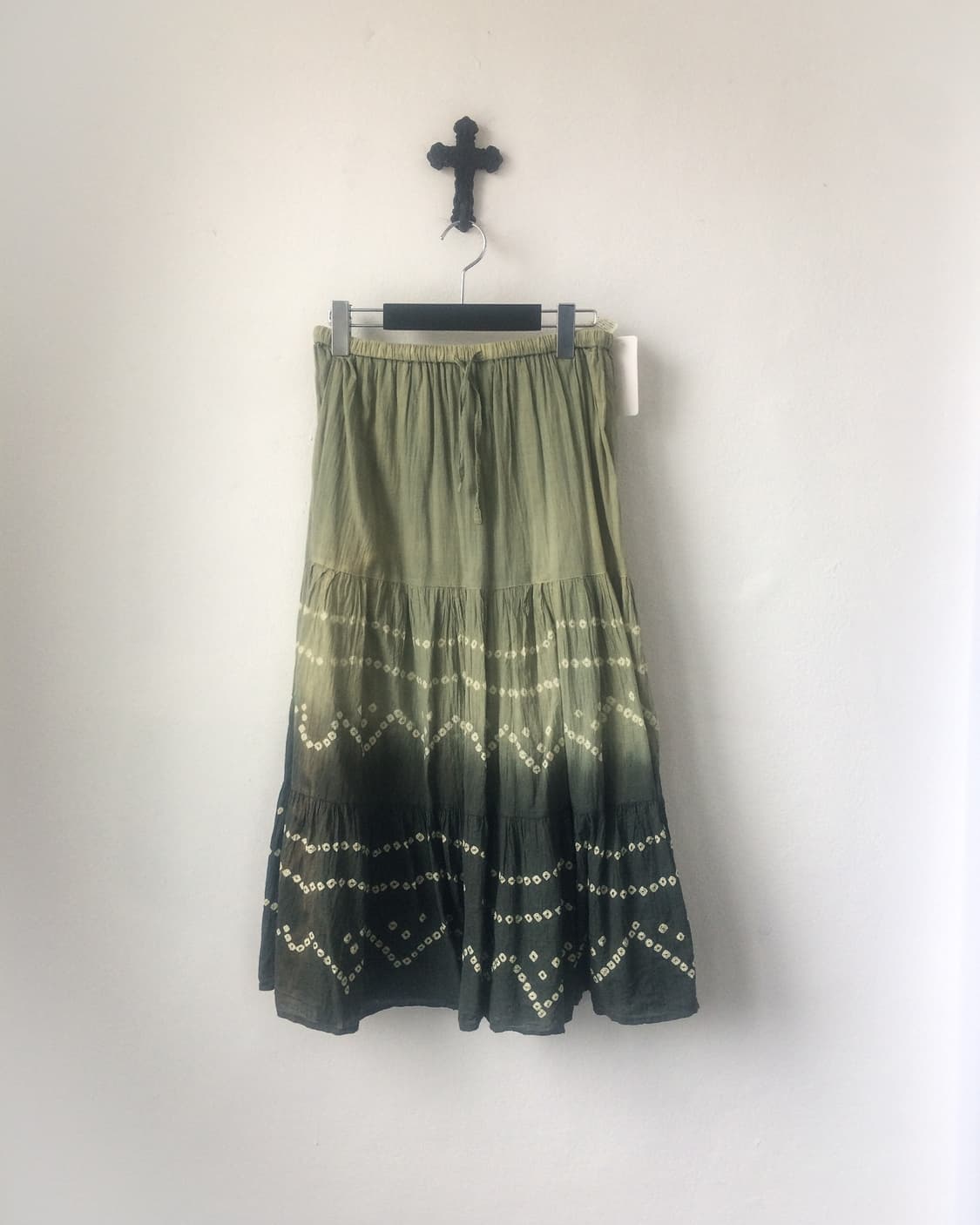 Ethnic mood dyed long skirt 상품이미지1
