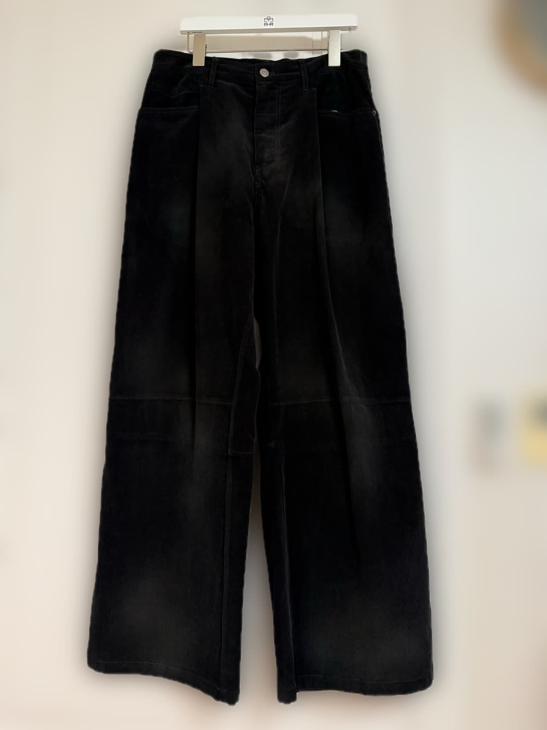 폴리테루 코듀로이 고시마 팬츠 25ss 버전 멀티 페이디드 블랙 2(M) 상품이미지1