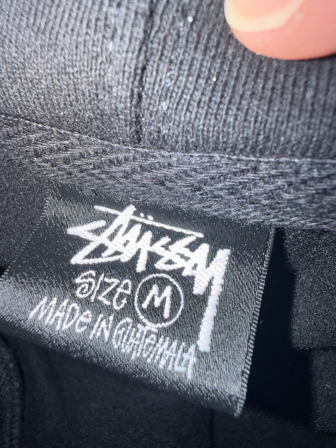 스투시 크라운 후드 블랙 m 상품이미지8