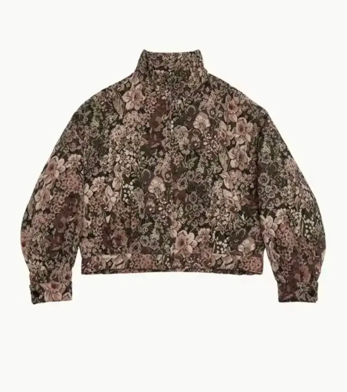 이모멘토 플라워 자카드 블루종 상품이미지3