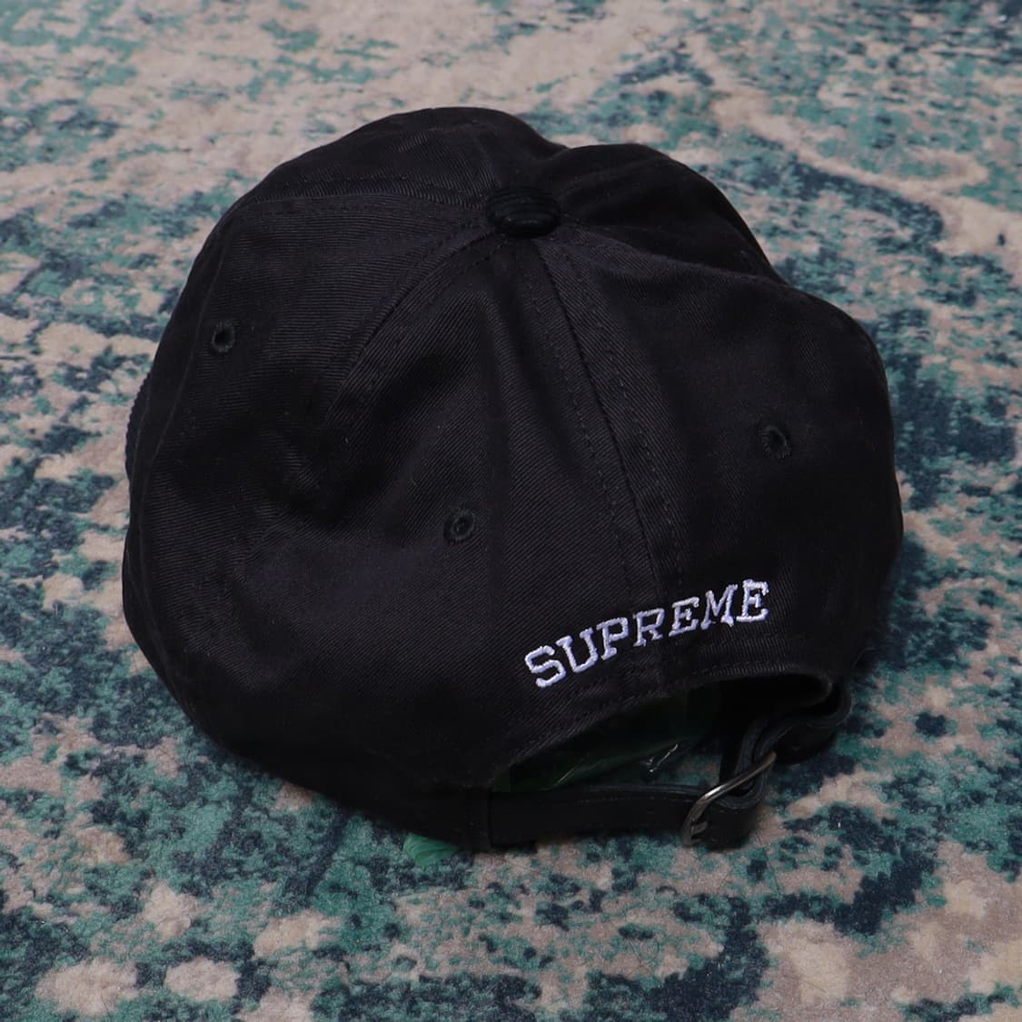 Supreme 슈프림 24SS 투톤 S로고 6패널 캡 모자 블랙 상품이미지2