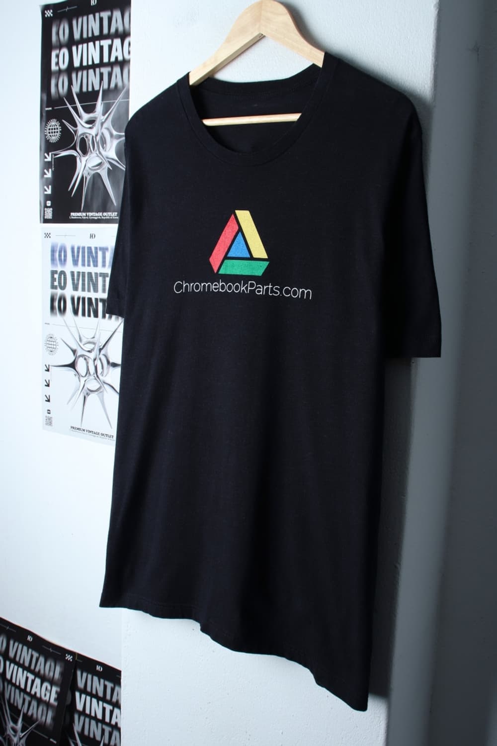 (3XL) 브랜드빈티지 반팔 티셔츠 USA 빅사이즈 차콜-H31718 상품이미지1