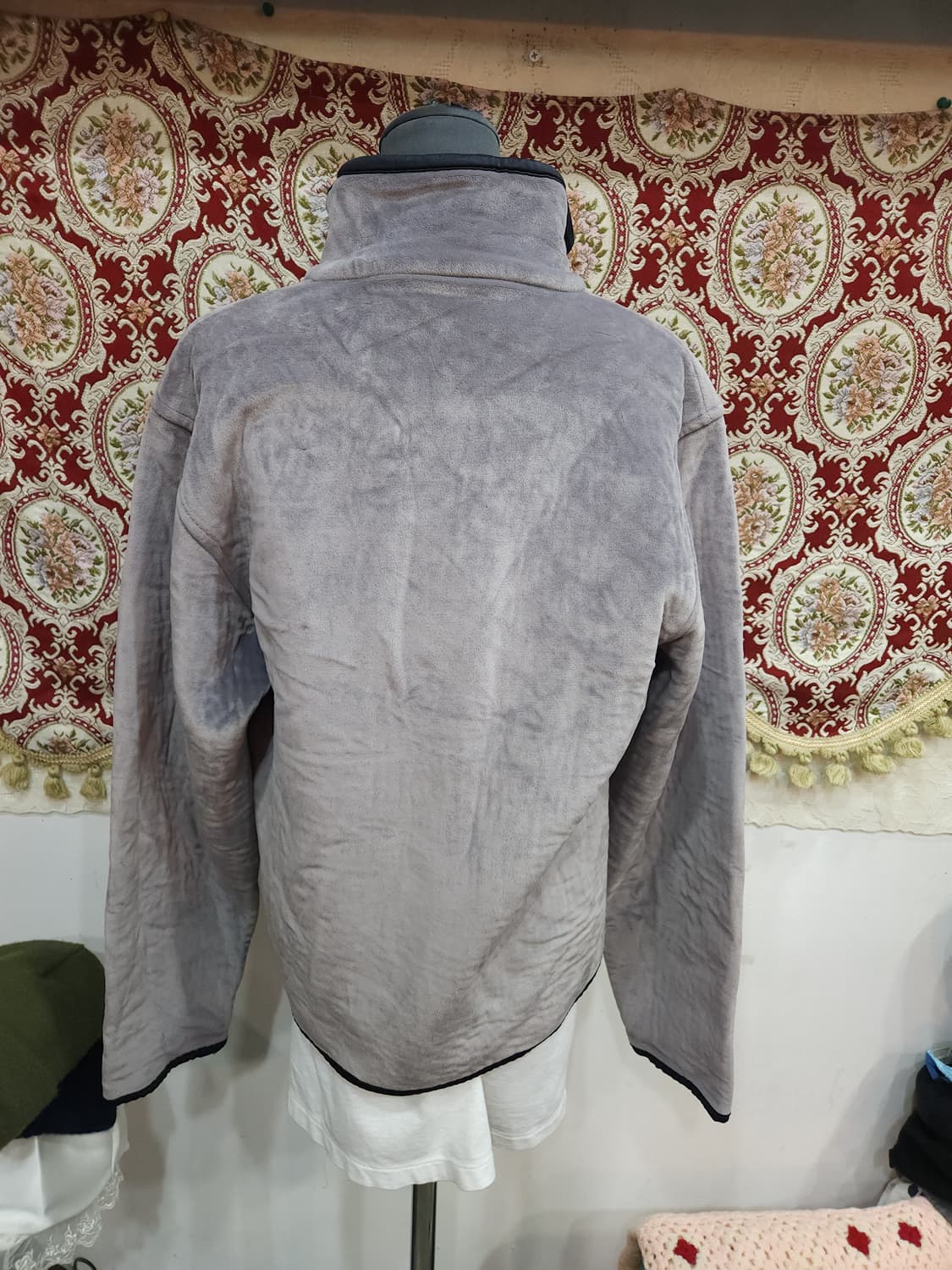 칼하트 80s 그레이 벨벳 후리스 집업자켓

 상품이미지8