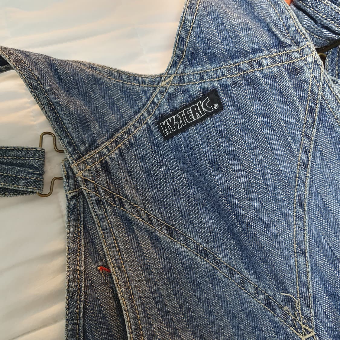 Hysteric Glamour 멜빵 오버롤 팬츠 상품이미지4